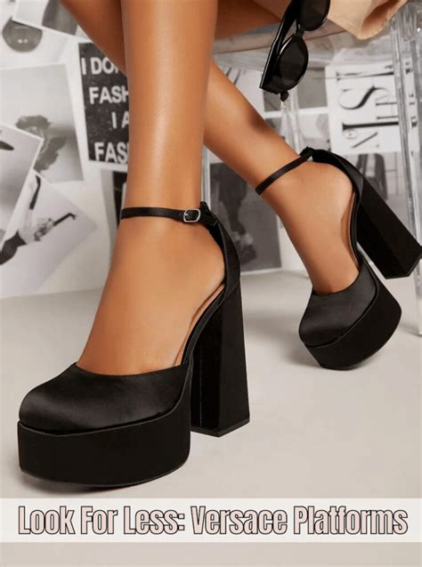 versace platform boot dupe|versace platform heels dupe.